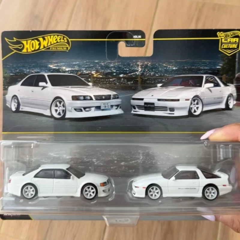 Фото Коллекционный набор Hot Wheels Gold Label Car Culture Series: две модели автомобилей Ota Chaser Jzx100 и Masera Ti, премиум-класс, литые под давлением, подарок №4