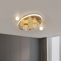 minimalist modern design black gold led ceiling lamp for bedroom living dining room kitchen entrance hall aisle apartment light