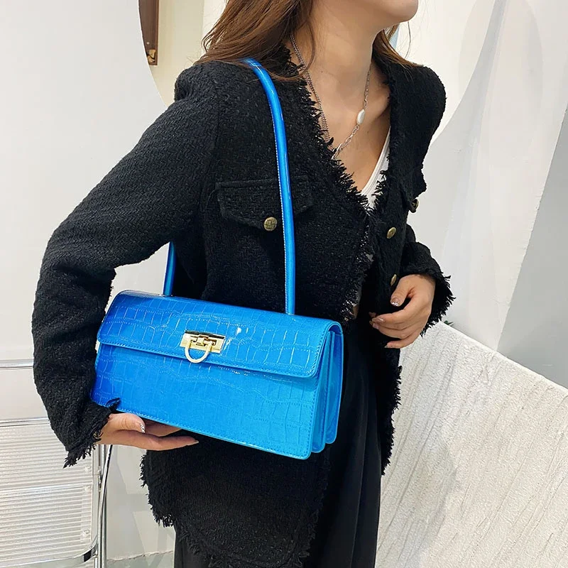 Новинка 2024 модная простая сумка на плечо для женщин леопардовая женская