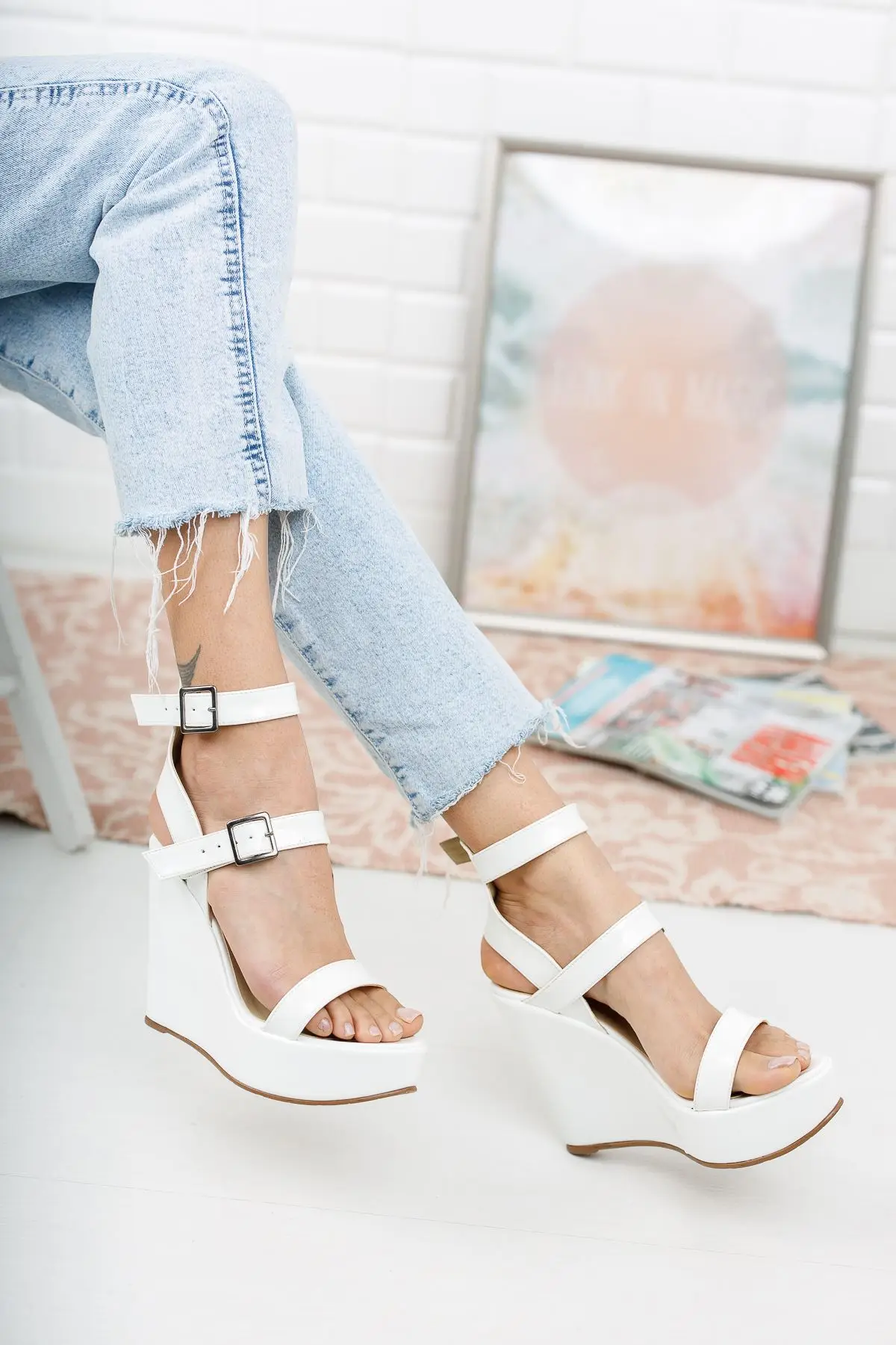 

Women's Fashion Handmade Special Patent Leather elephants Heels Shoes