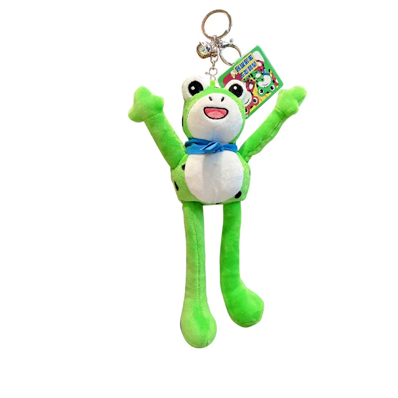 Новый бутик мягкая забавная лягушка с возможностью вытягивания Милая подвеска