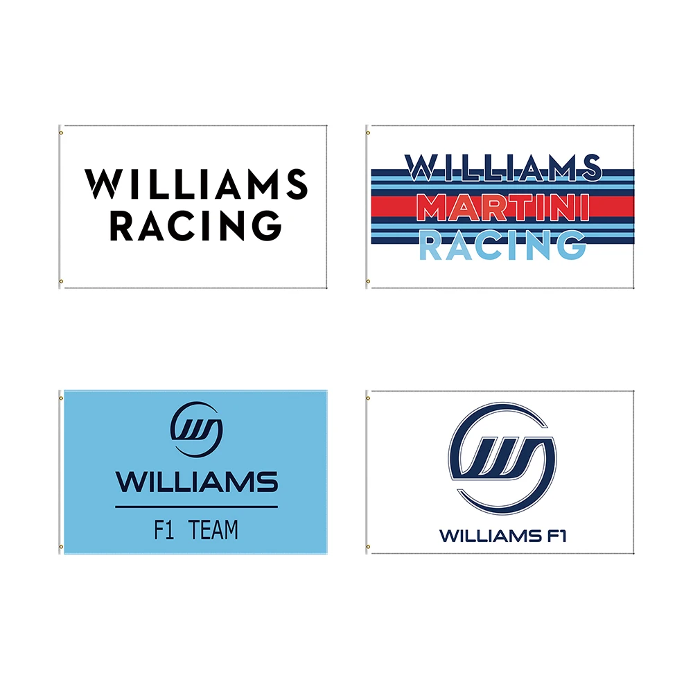 

90x150cm Williams F1 Racing Team Flag for Decor