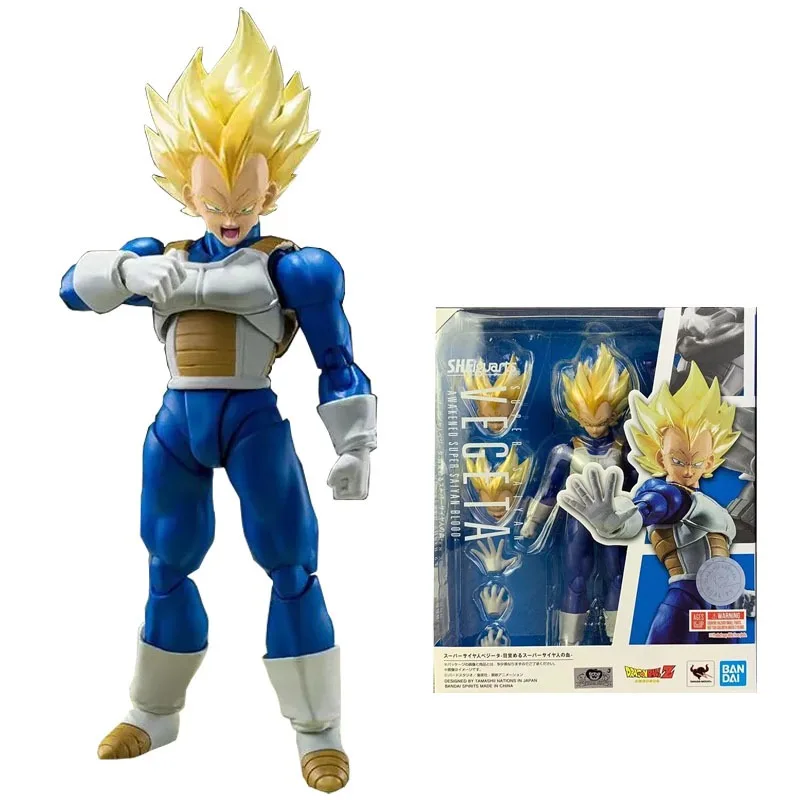 

Bandai S.H. Фигурка супер сайян 2 Пробуждение растение Драконий жемчуг Аниме фигурки коллекционные игрушки