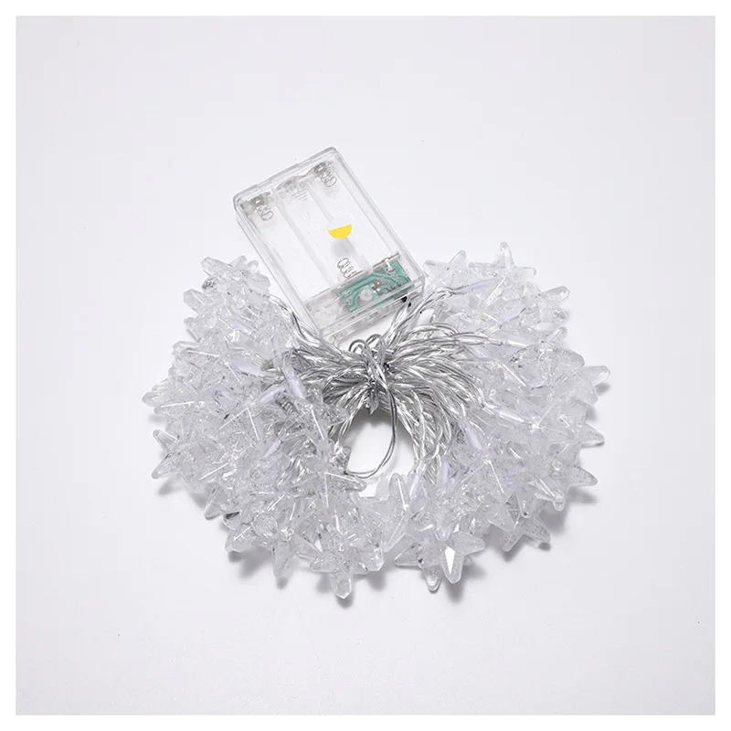 Y2K 10 м 80LEDS батарея звёзды фотострока освещение для помещений домашнее украшение