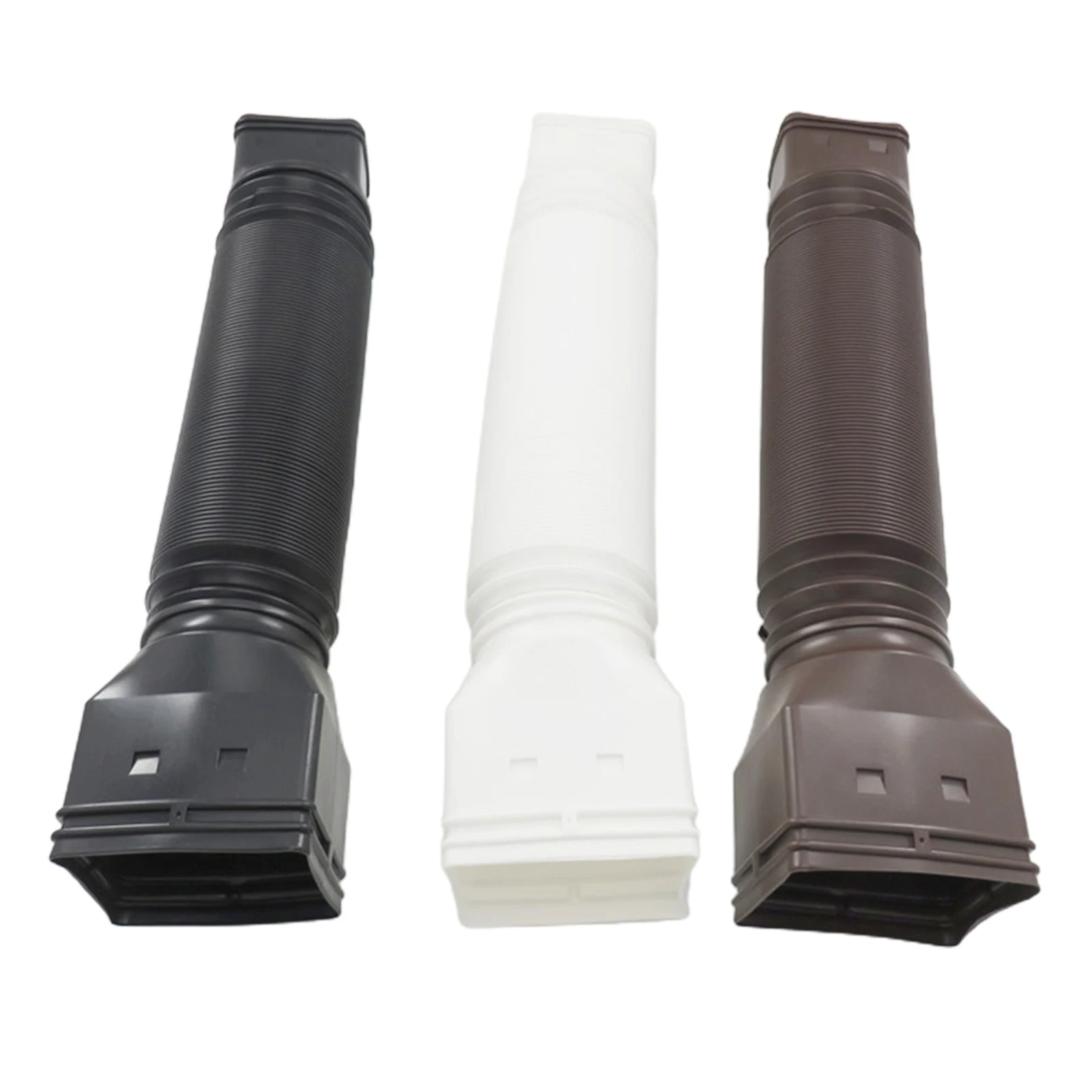 

2 Pack Rain Gutter Downspout Extensions Flexible Drain Downspout Extender 21-60in For Residential Downspouts Pipe Tool Parts