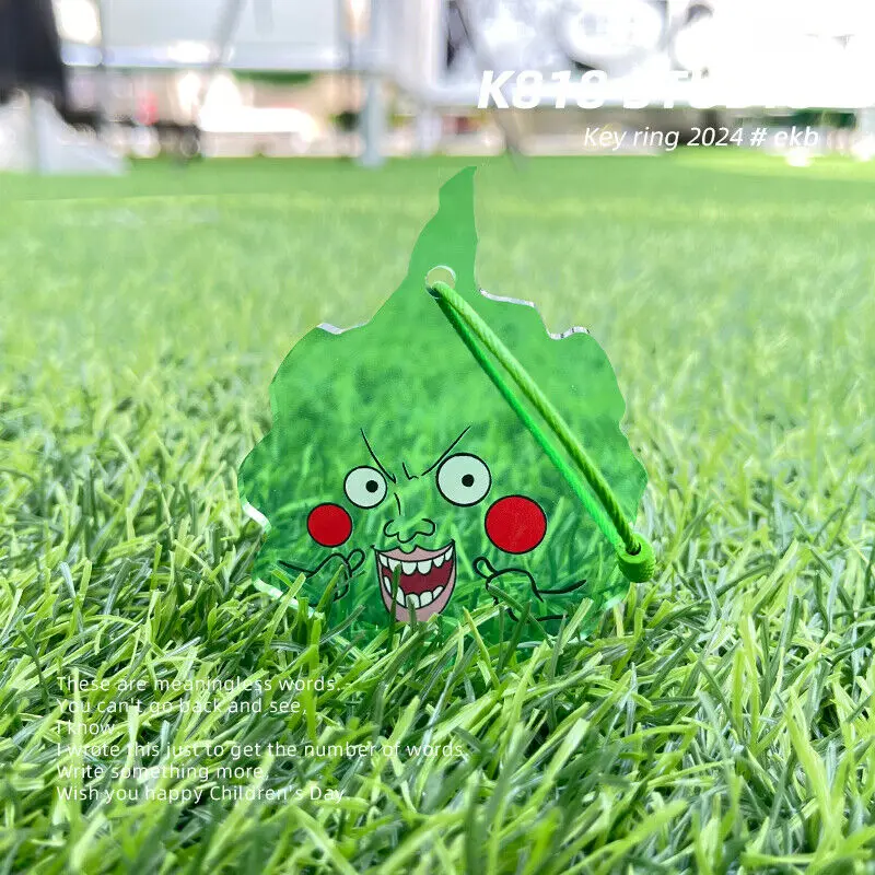 Mob Psycho 100 Dimple Mobu Saiko Hyaku аниме сумка кулон акриловый брелок косплей мультфильм