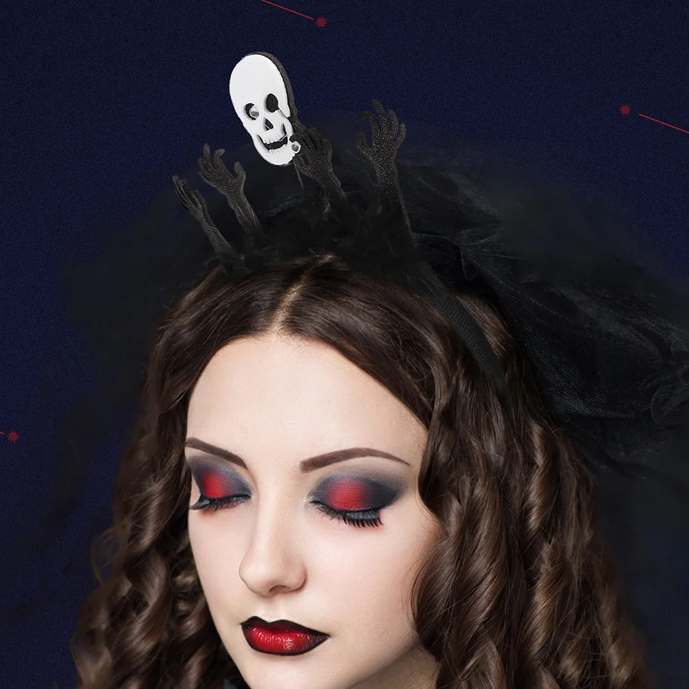 

2 Pcs Headband Adult Halloween Headbands Adults Decorative Party Headdress Felt Holiday