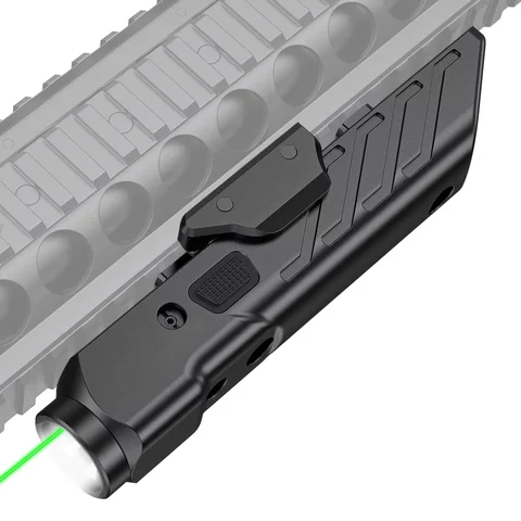 Richfire 2 в 1 Тактический Фонарик Белый+Зеленый 1700 Лм