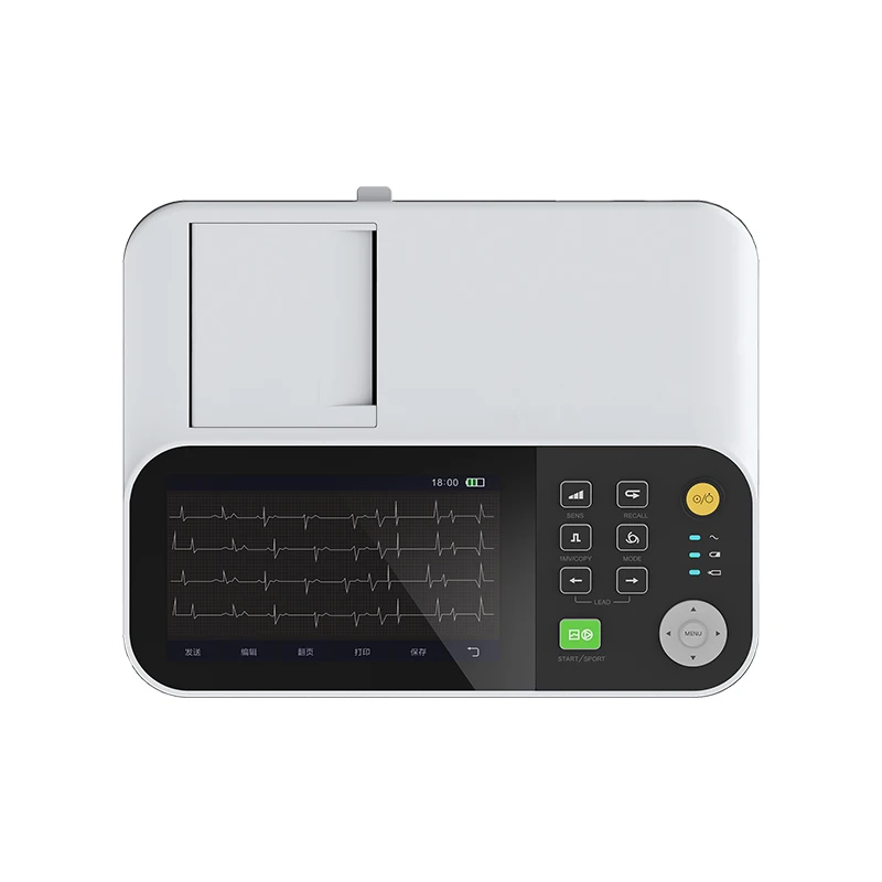 

portable Digital ecg machine 3 channel Monitor Printer ECG Machine