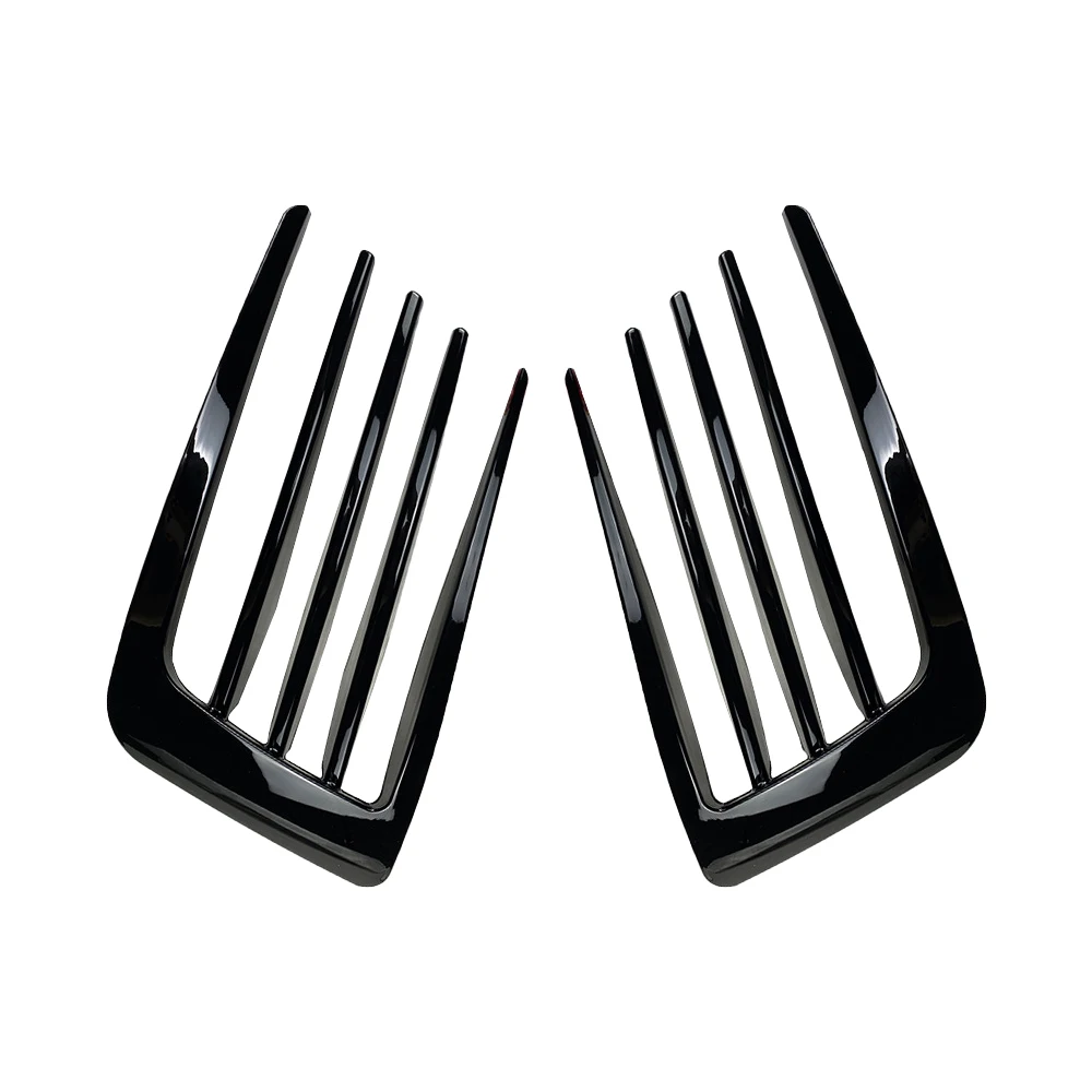 Для Volkswagen Golf 7 MK7 GTI 2013 2014-2016 глянцевый черный бампер из АБС-пластика