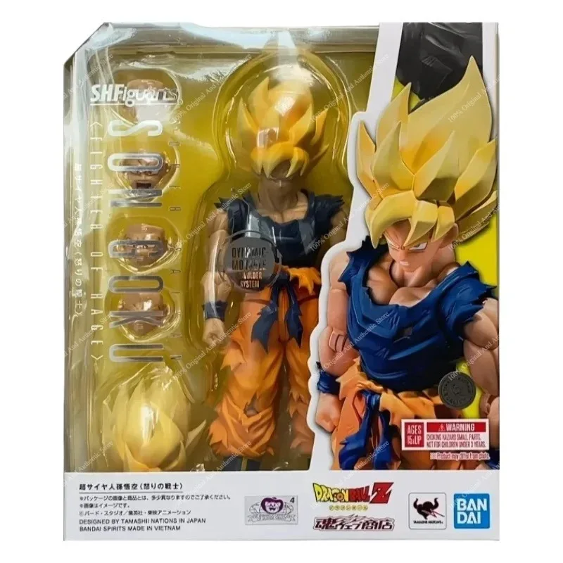 В наличии 100% оригинальная фигурка Bandai SHFiguarts DBZ Супер Сайян Гоку с боевыми повреждениями, коллекционная аниме-фигурка, украшение для рабочего стола, подарок. (art.: 3920dcbefd19a) - 3920dcbefd19a