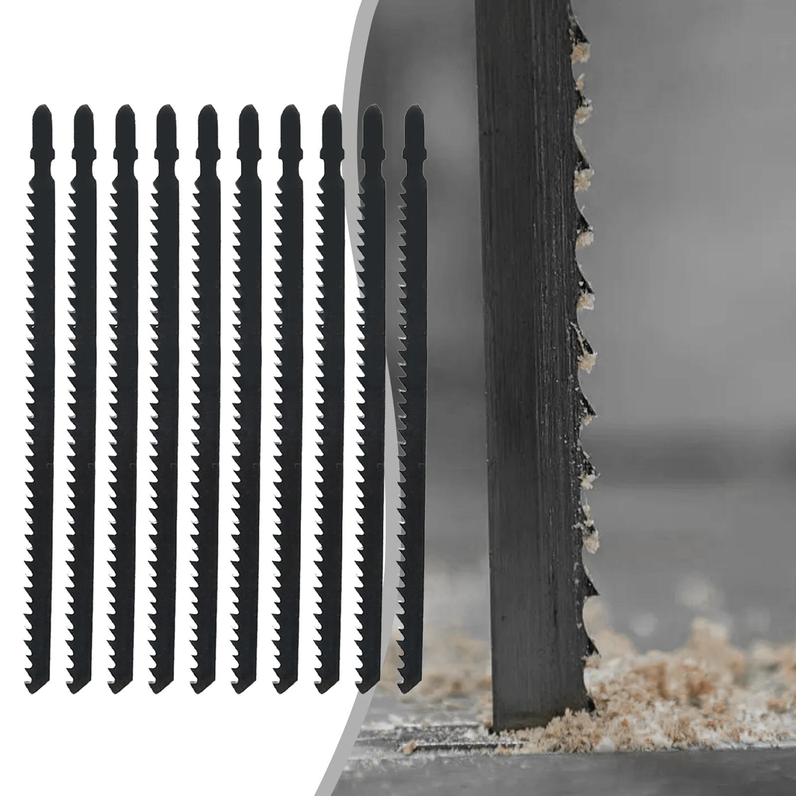 10 шт. T744D 180 мм сверхдлинные полотна для лобзиков набор быстрой резки дерева