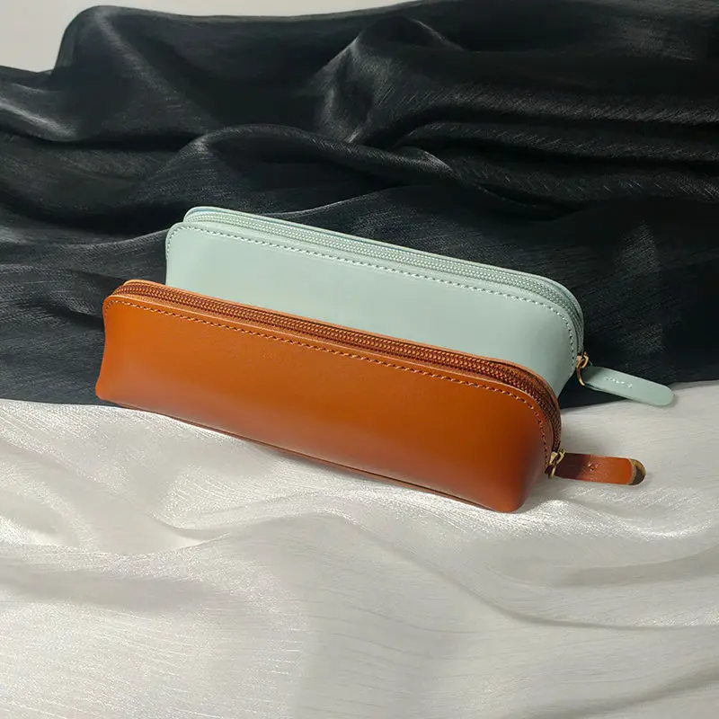 

Pencil Box Wholesale Creative Simplicity And Large Capacity Student Color Bag Female Stationery Bag Ins Japanese Stationery For，