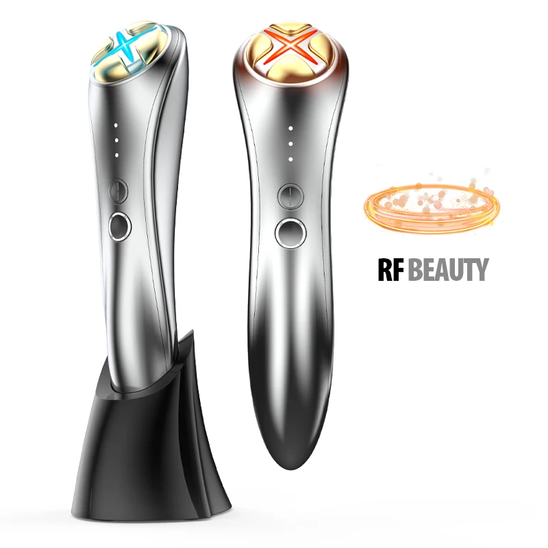 

4 In 1 New Home Multifunction REJ RF EMS Sonic LED Therapy Facial Massager Anti Aging Skin Rejuvenation Beauty Health Device