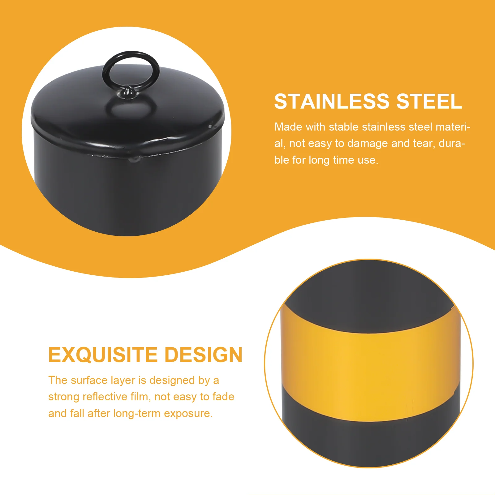 Предупреждение столбики безопасности для подъездной дорожки