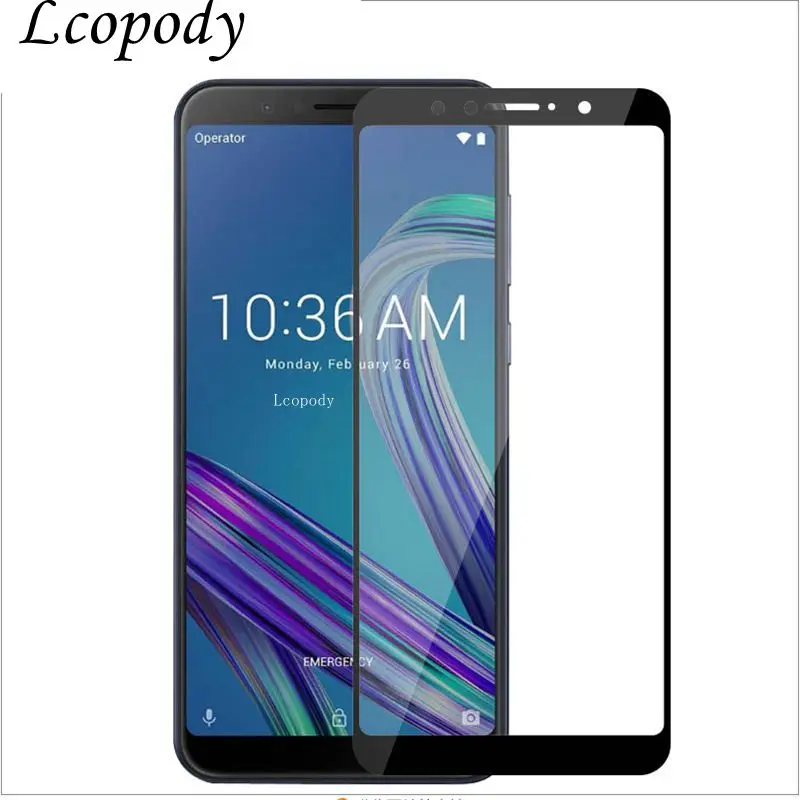 

2.5D 9H Premium full Tempered Glass For ASUS ZenFone Max Pro M1 ZB601KL ZB602KL X00TD 6" Screen Protector protective film phone