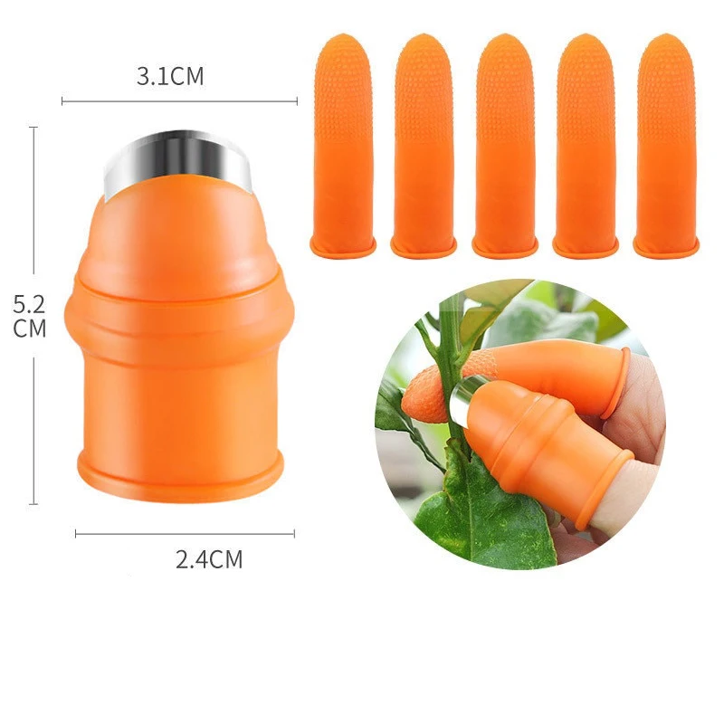 

Ножницы для большого пальца, многофункциональные садовые инструменты, кухонный резак, садовые ножницы для обрезки, сепаратор для растений и овощей, пальцевые инструменты