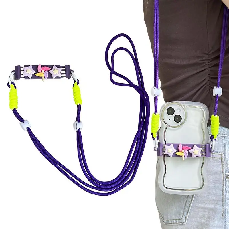 

Ремешок для телефона, ремешок для телефона через плечо, ремешок для телефона, регулируемый задний зажим для смартфона