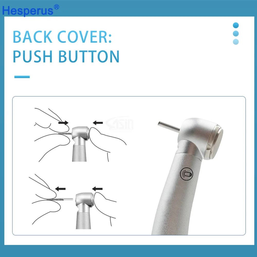 Dent al K9 Волоконно-оптическая светодиодная воздушная турбина высокоскоростной