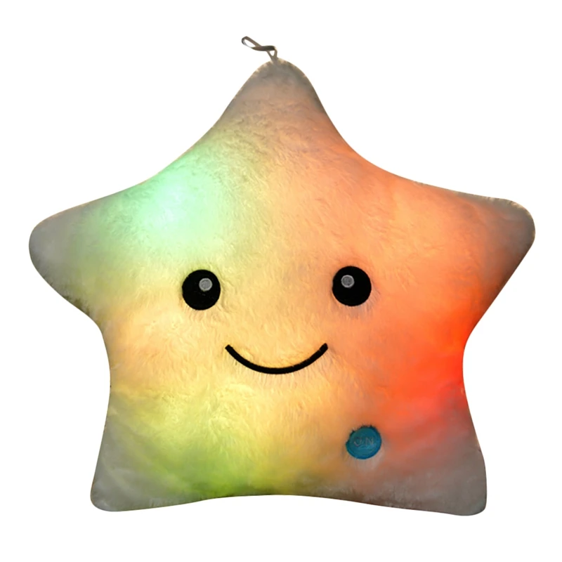 

Creative Twinkle Star Light Up Night LED Plush Pillows LED Toys Birthday Valentines Gifts for Toddlers Best Girls