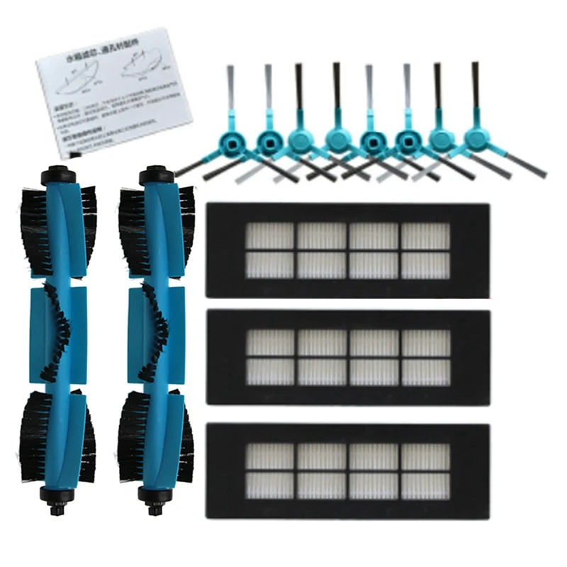 

Hot Vacuum Cleaner Parts For Cecotec Conga 3090 Series Roller Brush Hepa Filter Side Brush Water Tank Filter Mop Pad Cloth