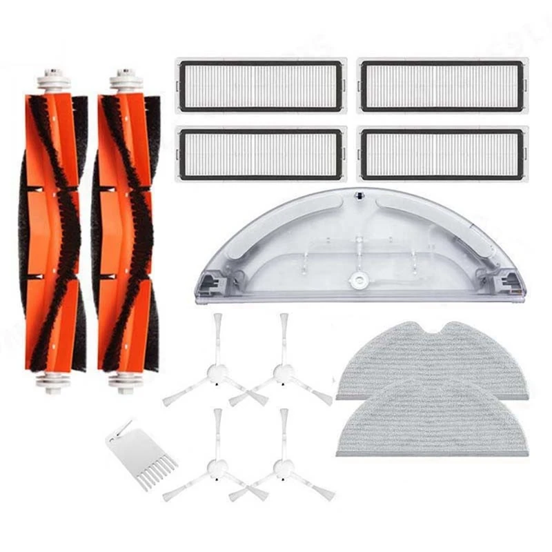 

For Xiaomi Mijia 1C STYTJ01ZHM Side Main Brush Water Tank Mop Cloth HEPA Filter Robot Vacuum Cleaner Parts Kit