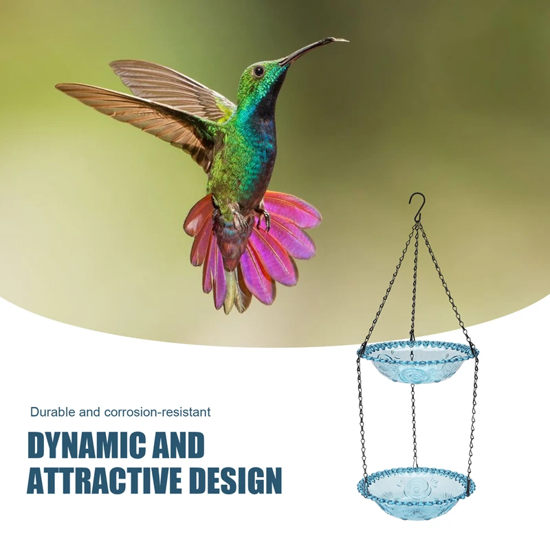 2-слойная кормушка для пчел с ярким цветочным дизайном подвесная станция полива