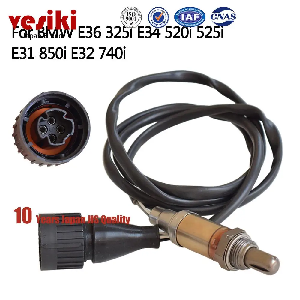

Japan Vesiki Oxygen O2 Lambda Sensor For BMW E36 E34 E32 E31 325i 520i 525i 740i 850i 840i 1990-1997 11781468620