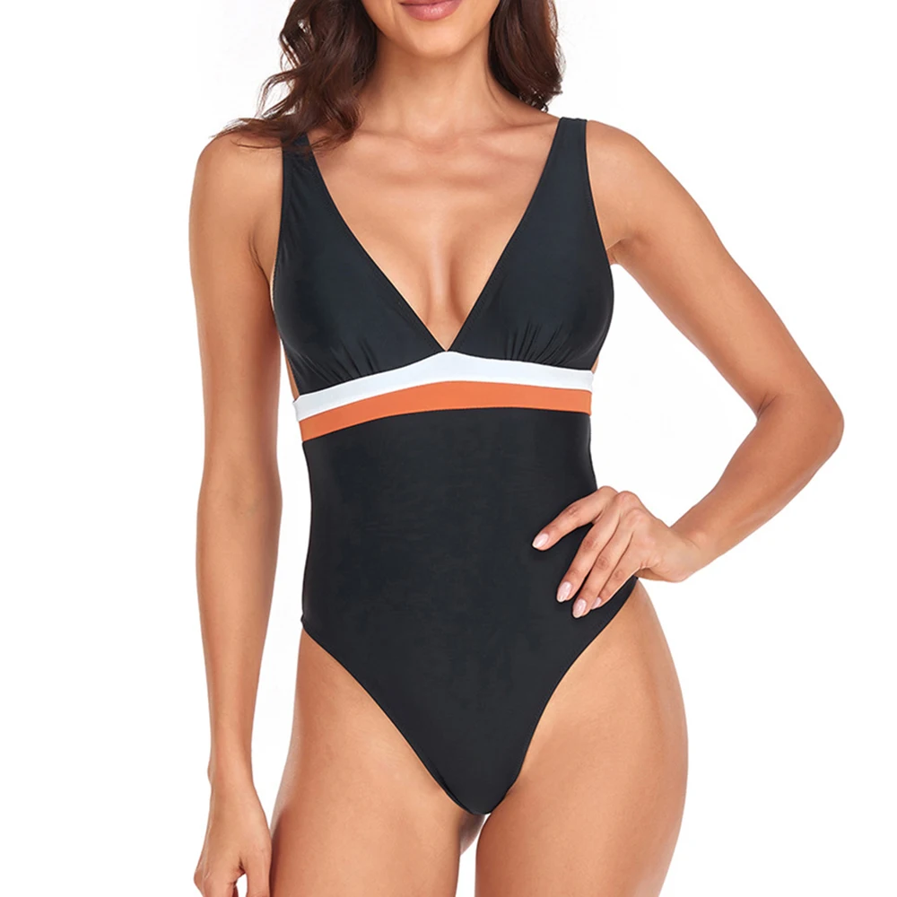 

2023 мягкий сексуальный женский слитный купальник, однотонные купальники, купальный костюм, пляжная одежда, купальный летний Боди