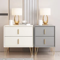 light luxury bedside table simple modern wooden chest of drawers italian nightstand bedroom furniture storage bedside cabinet