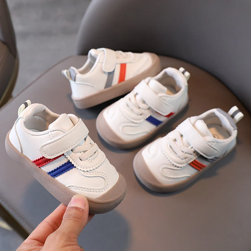 

Baby Toddler Shoes Soft Soles Breathable Artificial PU Newborn Boys Shoes Sneakers Walking Casual Anti Slip Infant Kids Shoes