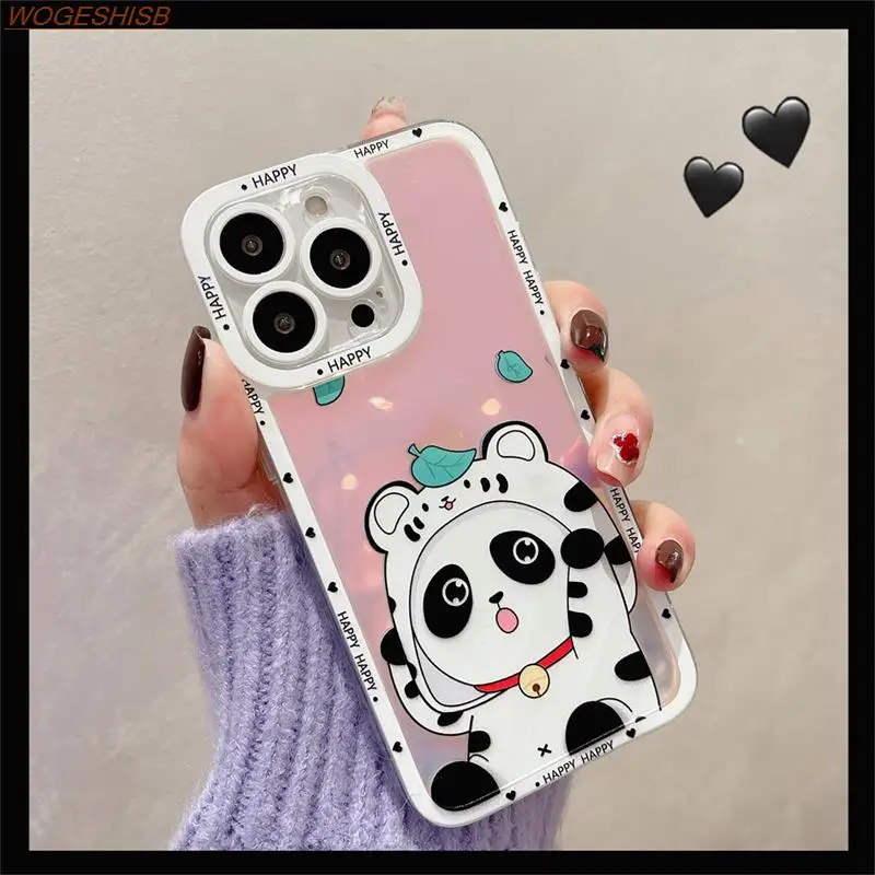 Роскошный милый чехол для телефона с пандой Huawei Honor 9X 20 30s 50 60 SE View 30 V20 V30 V40 Pro X10 X20