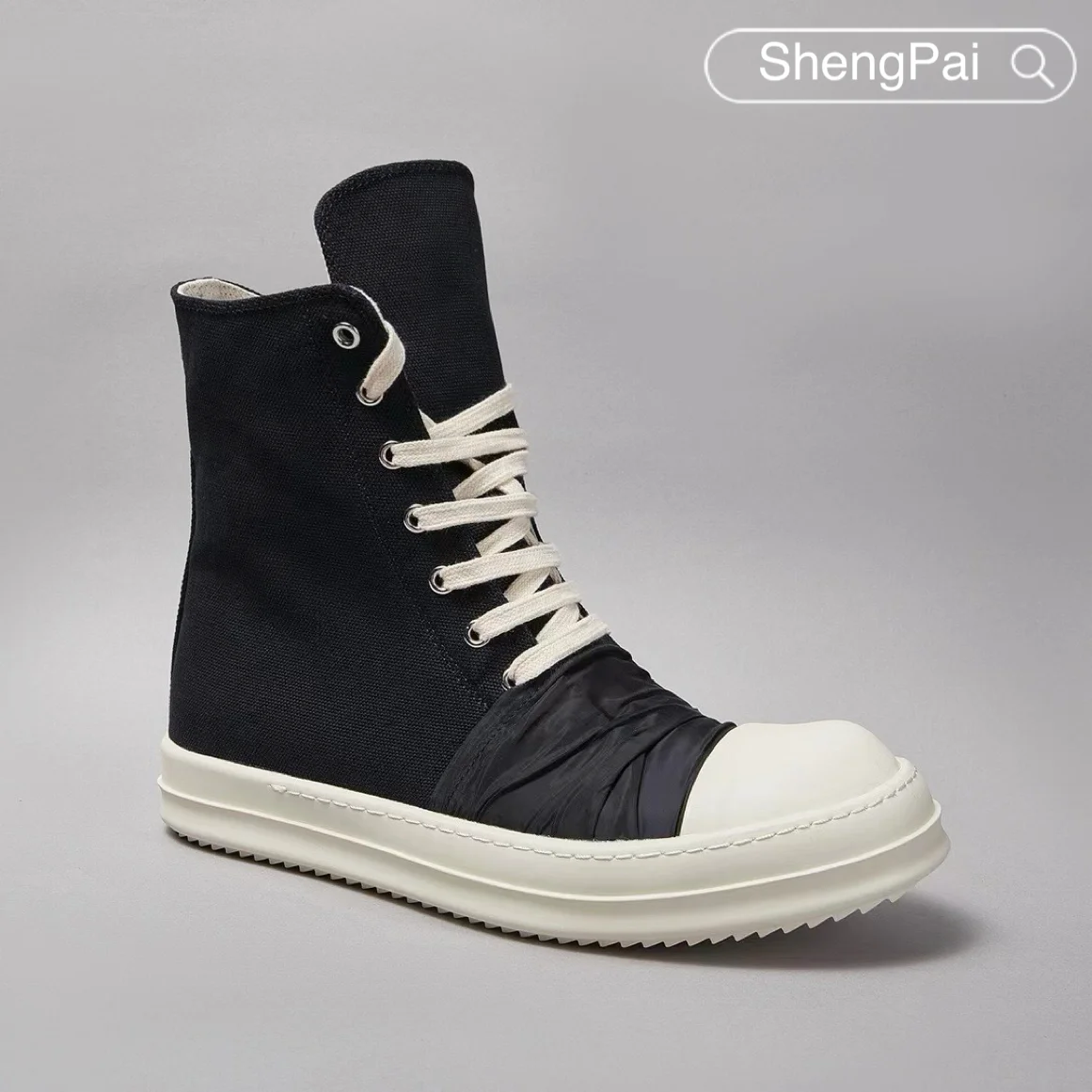 Ricks черные тканевые блестящие парусиновые высокие туфли роскошная мужская обувь