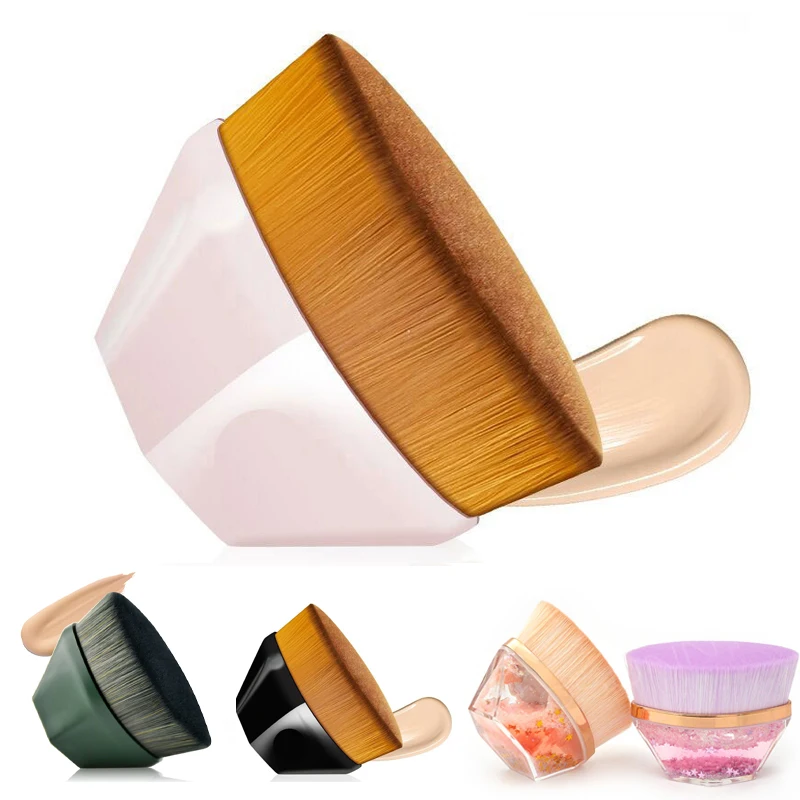 Шестигранная Кисть для макияжа Жидкая Основа Безупречная Кабуки Макияж буферная