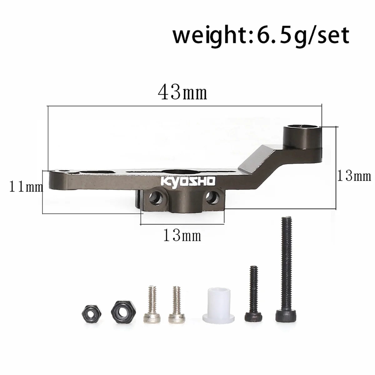 Металлическая ручка сервопривода двигателя IFW455 для MP10 MP9 1/8 Запчасти обновленных