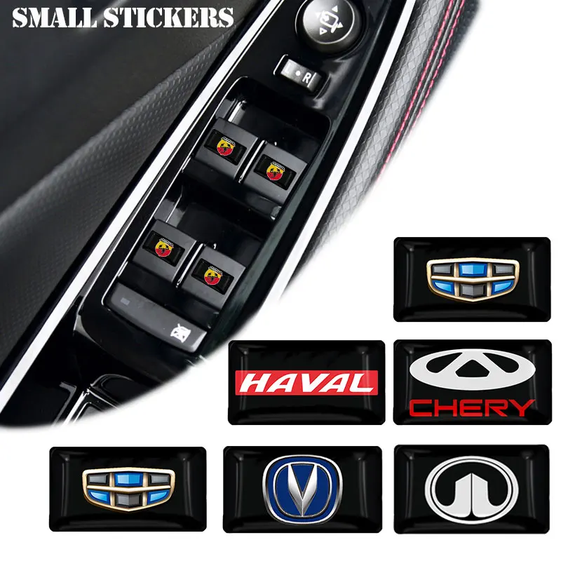 

10pcs Car Interior Creative Decorative Stickers for Chery Tiggo 7 2 5 4 3 QQ Pro 5x T11 Arrizo Gx Amulet Fora Fulwin Accessories