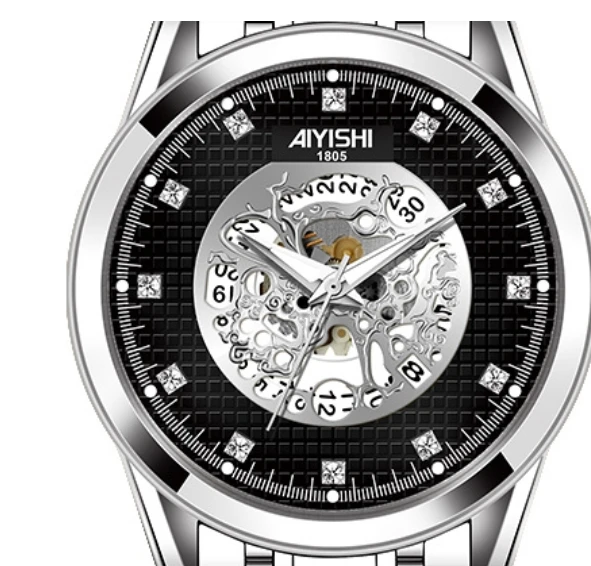 Водонепроницаемые модные полностью автоматические немеханические мужские