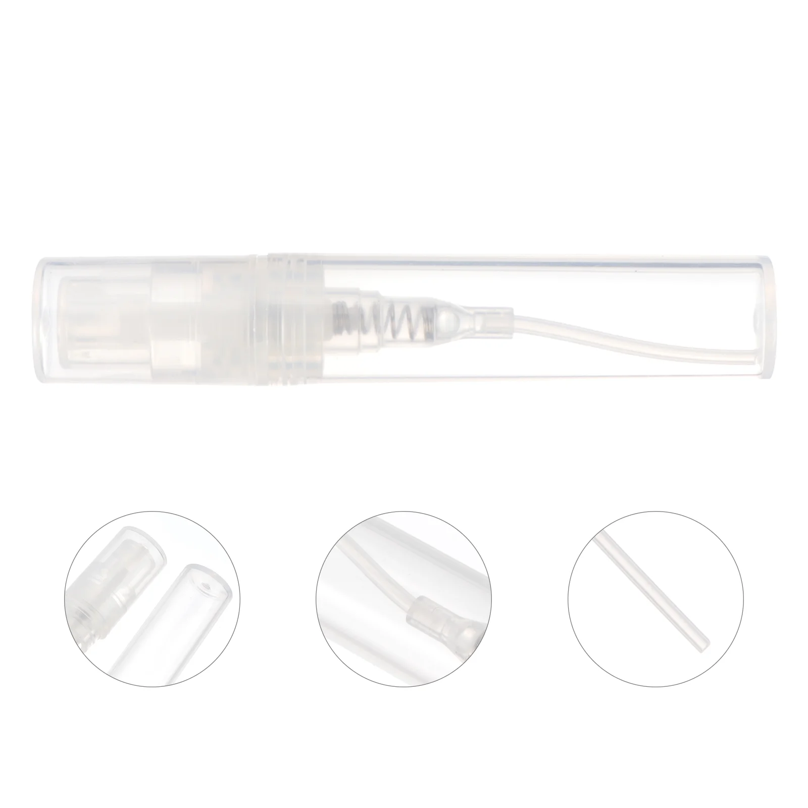 

60pcs Empty Bottles Sample Bottles Refillable Bottle Transparent Bottle Sprayer