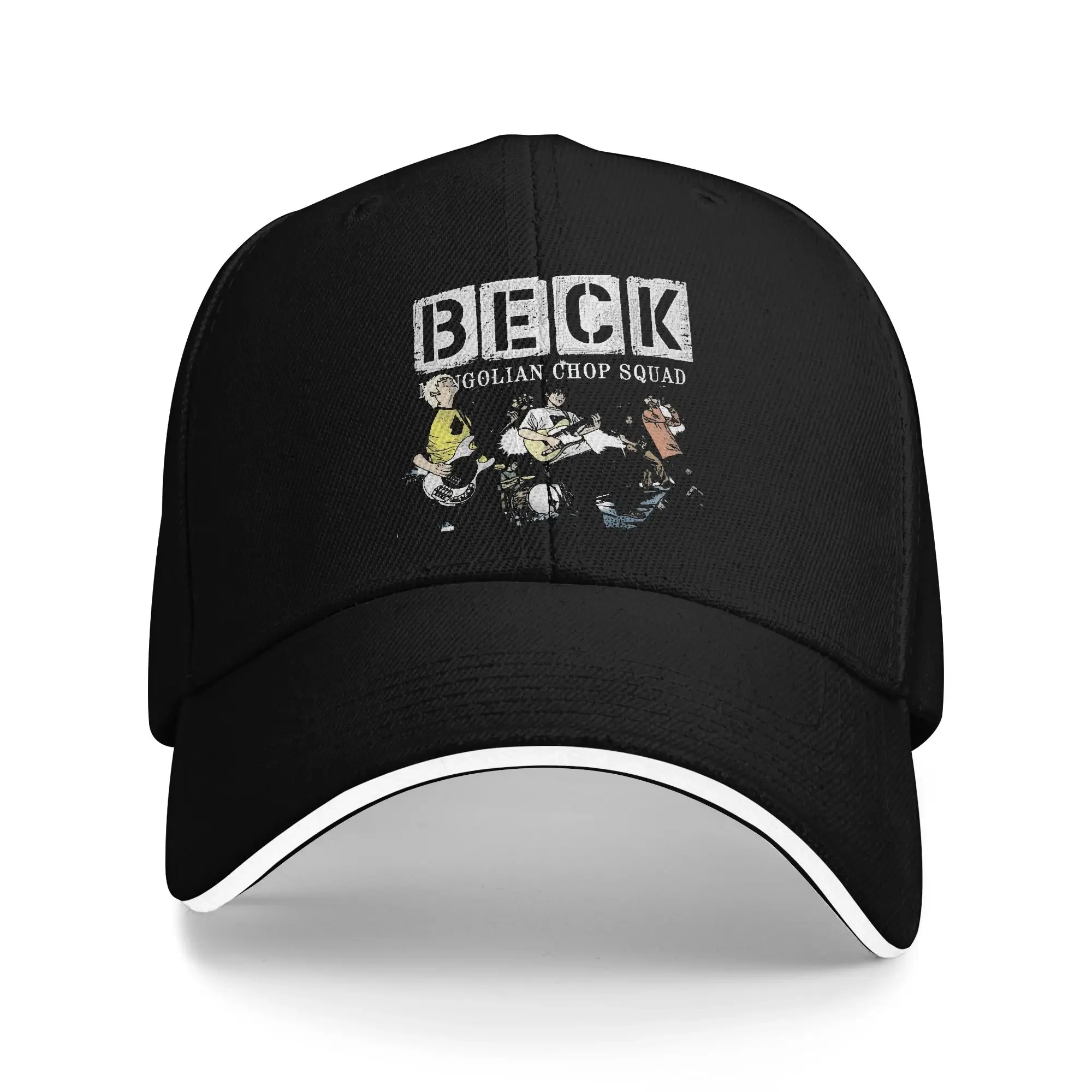 Фото Бейсболка Anime Beck Mongolian Chop Squad, унисекс, для подростков, летняя кепка в стиле Y2K, крутая, для активного отдыха, регулируемая, с застежкой-клипсой №1