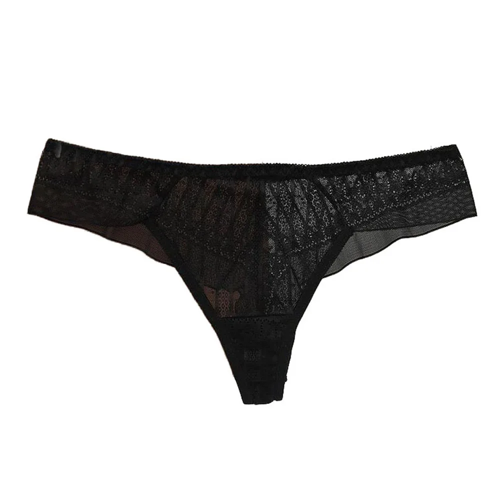 

Female G String Thong Sexy Lace Panties Low-waist Underwear Thong Female G String Breathable Lingerie Temptation Intimates