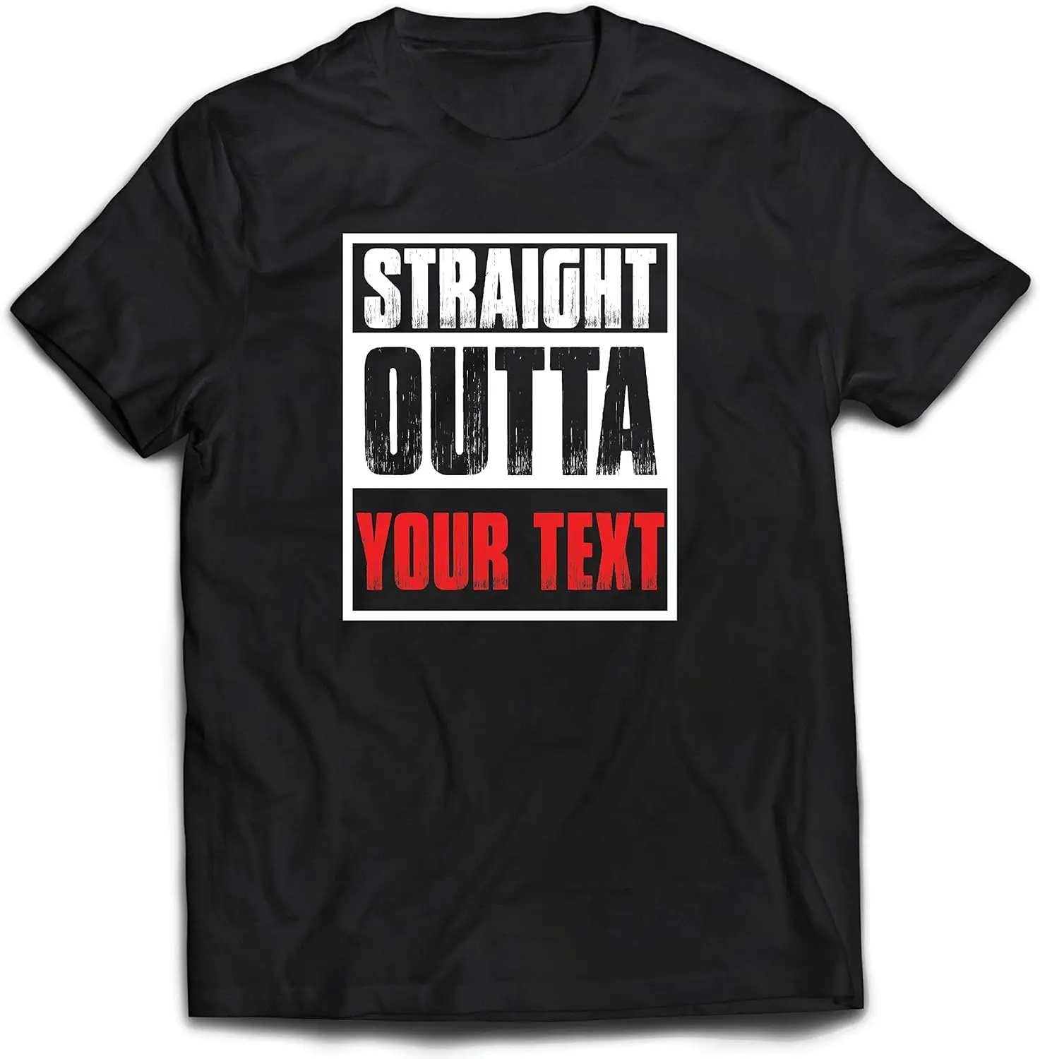 Мужская футболка lepni.me прямо из вашего собственного текста с персонализированным