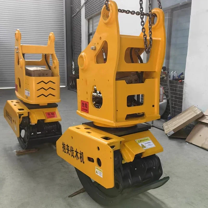 Экскаватор автоматическая лесозаготовительная машина для резки древесины