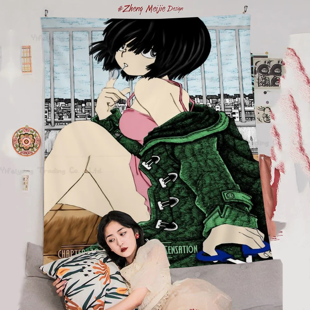 Mysterious Girlfriend X Urabe Mikoto DIY Wall Tapestry For Living Room Home Dorm Decor Art