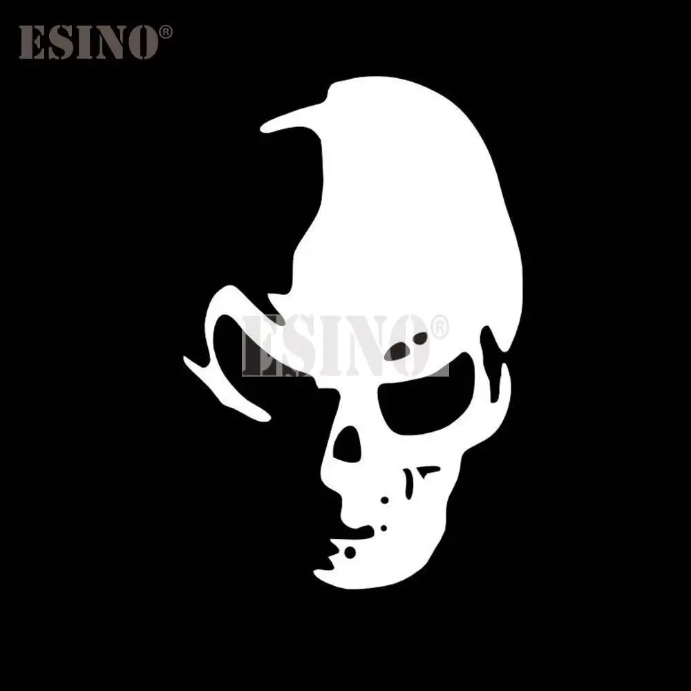 

Череп призрак автомобильная наклейка декоративная ПВХ водонепроницаемый бампер наклейка на корпус узор виниловая пленка