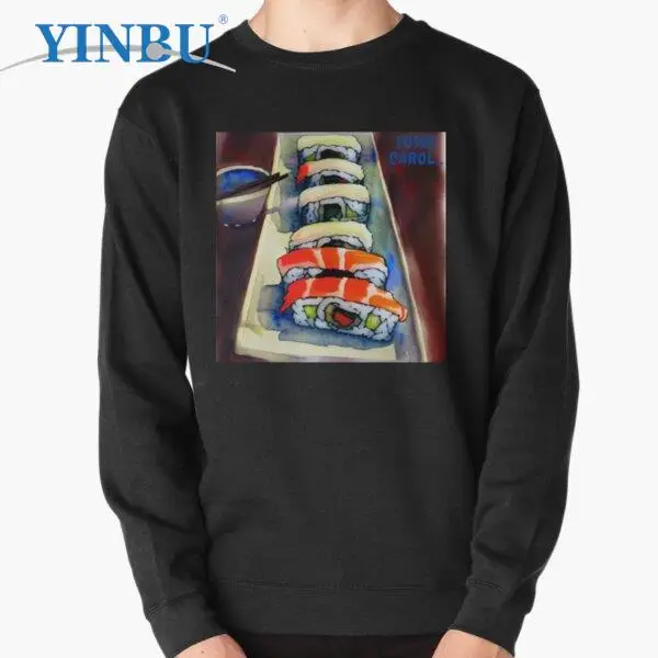 

Футболка с рисунком суши Кэрол, Мужская модная одежда, новинка 2023, футболки в уличном стиле