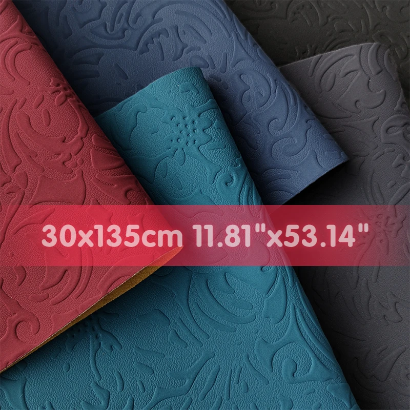 

Римская резьба тисненые листы из искусственной кожи PU ткань шитье Синтетическая Кожа DIY материал для сумок одежды 30x137cm