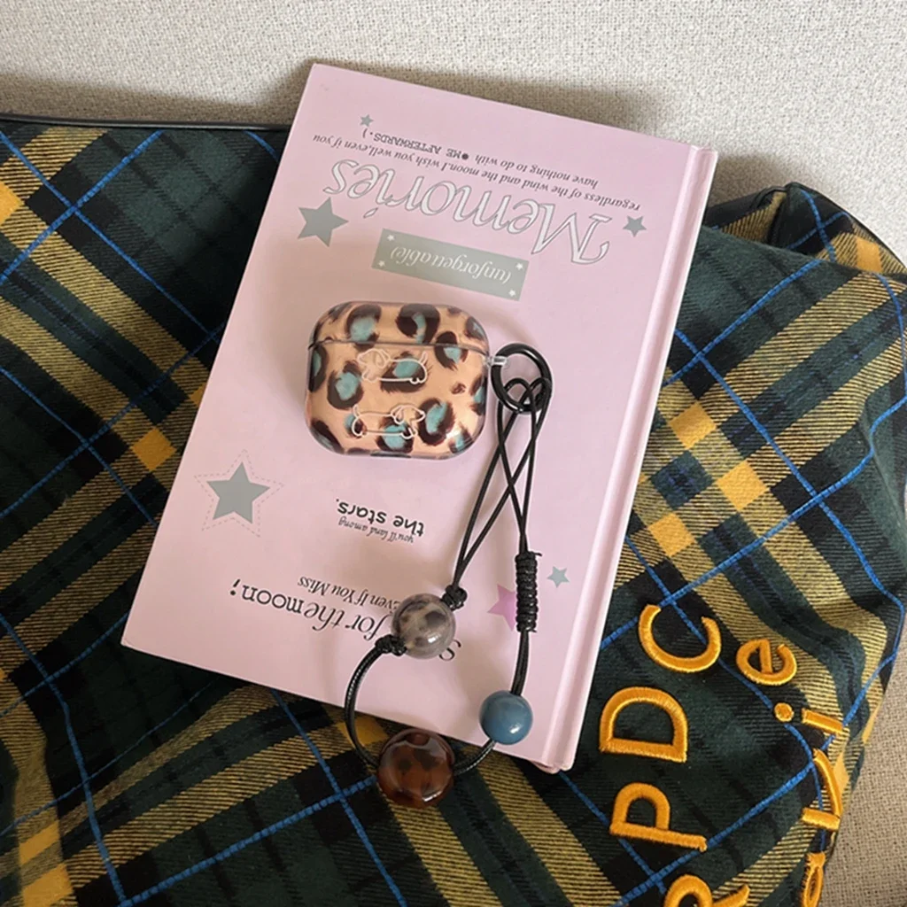 Сине-коричневый чехол для наушников AirPods 1/2/3/4 Pro 2