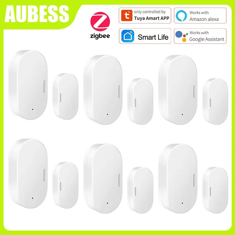 

Door Window Magnetic Sensor Smart Home Wireless Door Detectors Google Home Tuya Smart Smart Security Alarms Zigbee Alexa
