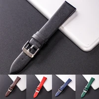 unisex casual genuine leather bracelet strap watch band wrist belt with pin buckle watch accessories