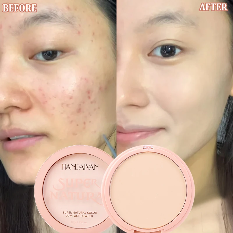 

Ultra-matte 24 Hours Makeup Powder 8 Colors Press Powder Cosmetics Oil-control Long-lasting Whitening Concealer Setting Powder